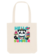 Hello summer - Cum fu panda Sacoșă textilă