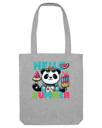 Hello summer - Cum fu panda Heather Grey
