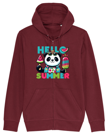 Hello summer - Cum fu panda Burgundy