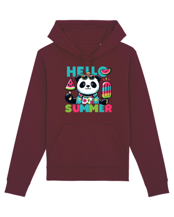 Hello summer - Cum fu panda Burgundy
