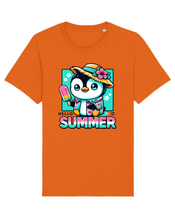 Hello summer - Pinguinul drăgălaș Bright Orange