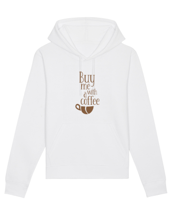 Buy Me With a Coffee White