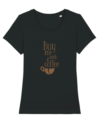 Buy Me With a Coffee Black