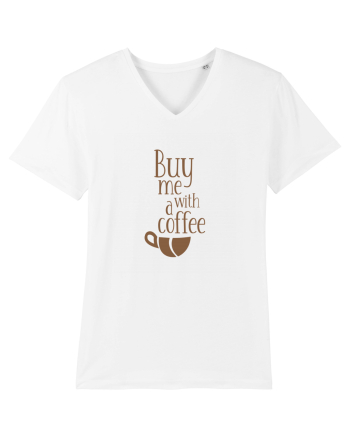 Buy Me With a Coffee White