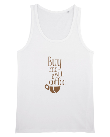 Buy Me With a Coffee White