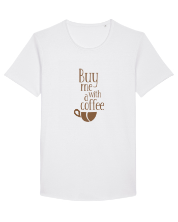 Buy Me With a Coffee White