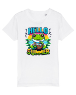 Hello summer - Broscuță draguță Tricou mânecă scurtă  Copii Mini Creator