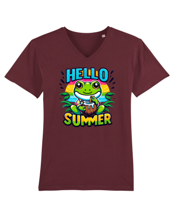 Hello summer - Broscuță draguță Burgundy