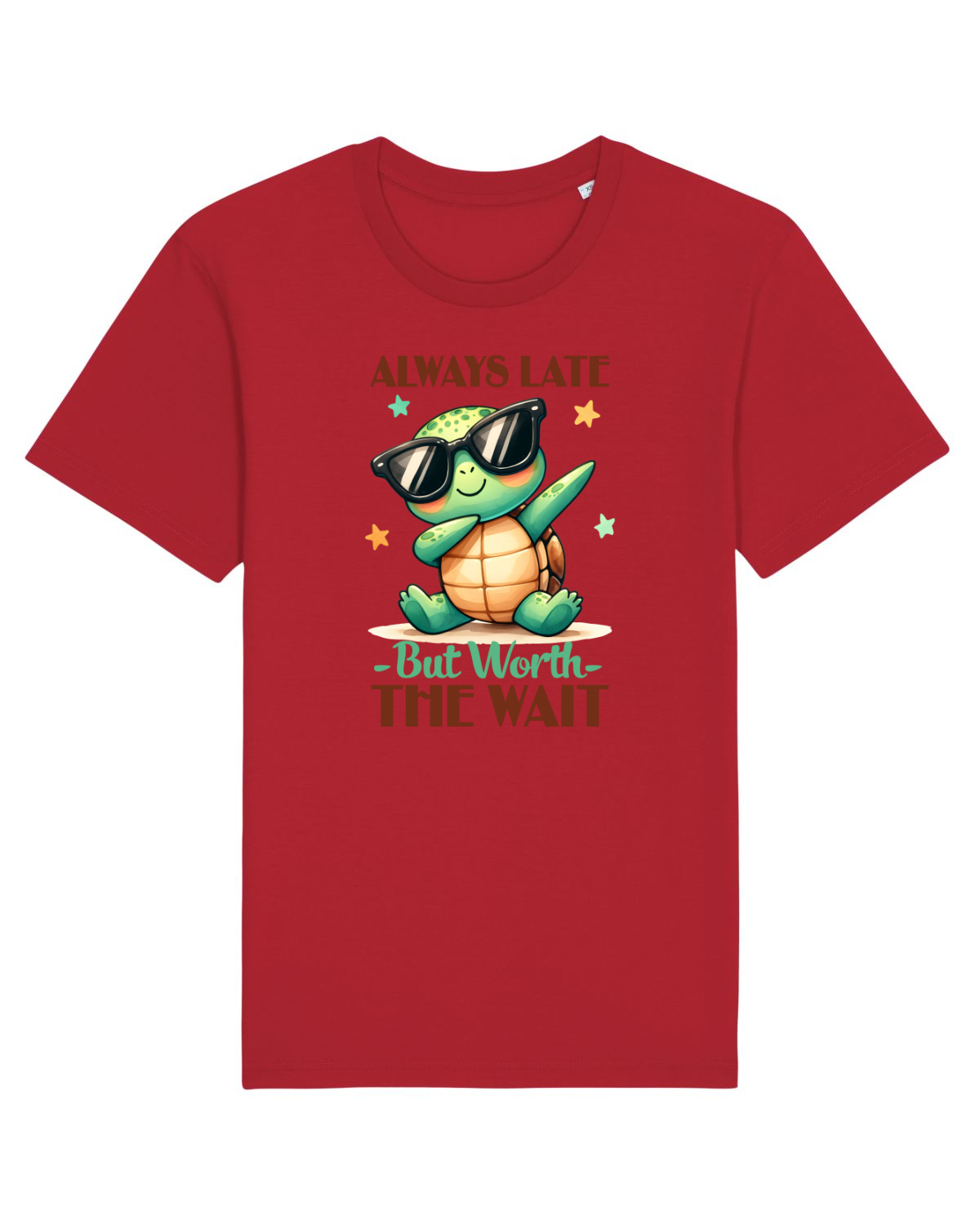 Tricou mânecă scurtă Unisex Rocker Red