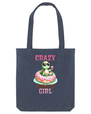 pentru iubitorii de țestoase - Crazy turtle girl Midnight Blue
