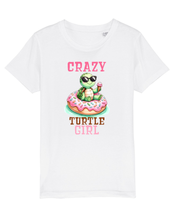 pentru iubitorii de țestoase - Crazy turtle girl White
