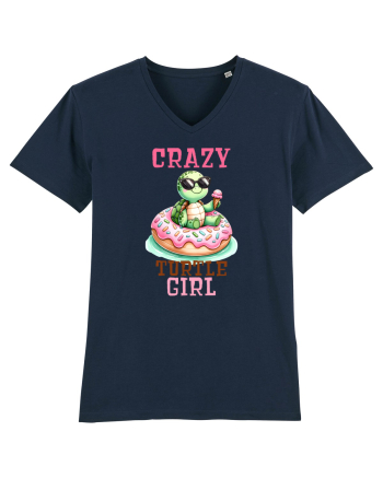 pentru iubitorii de țestoase - Crazy turtle girl French Navy