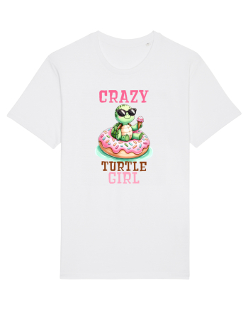 pentru iubitorii de țestoase - Crazy turtle girl White