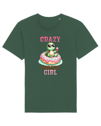 pentru iubitorii de țestoase - Crazy turtle girl Bottle Green