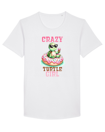 pentru iubitorii de țestoase - Crazy turtle girl White