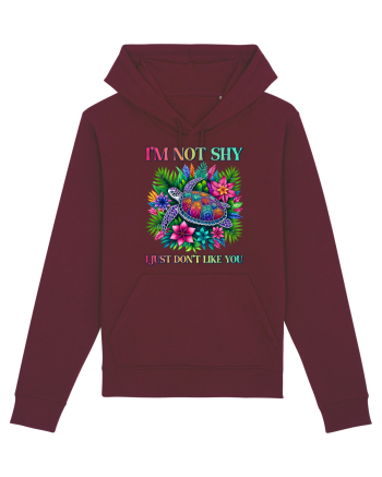 pentru iubitorii de țestoase - I am not shy Burgundy