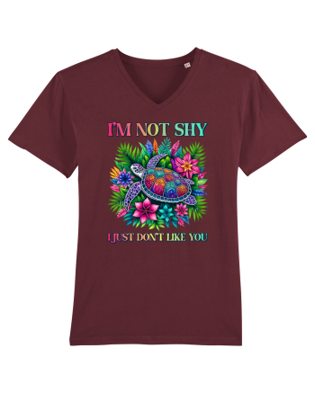 pentru iubitorii de țestoase - I am not shy Burgundy