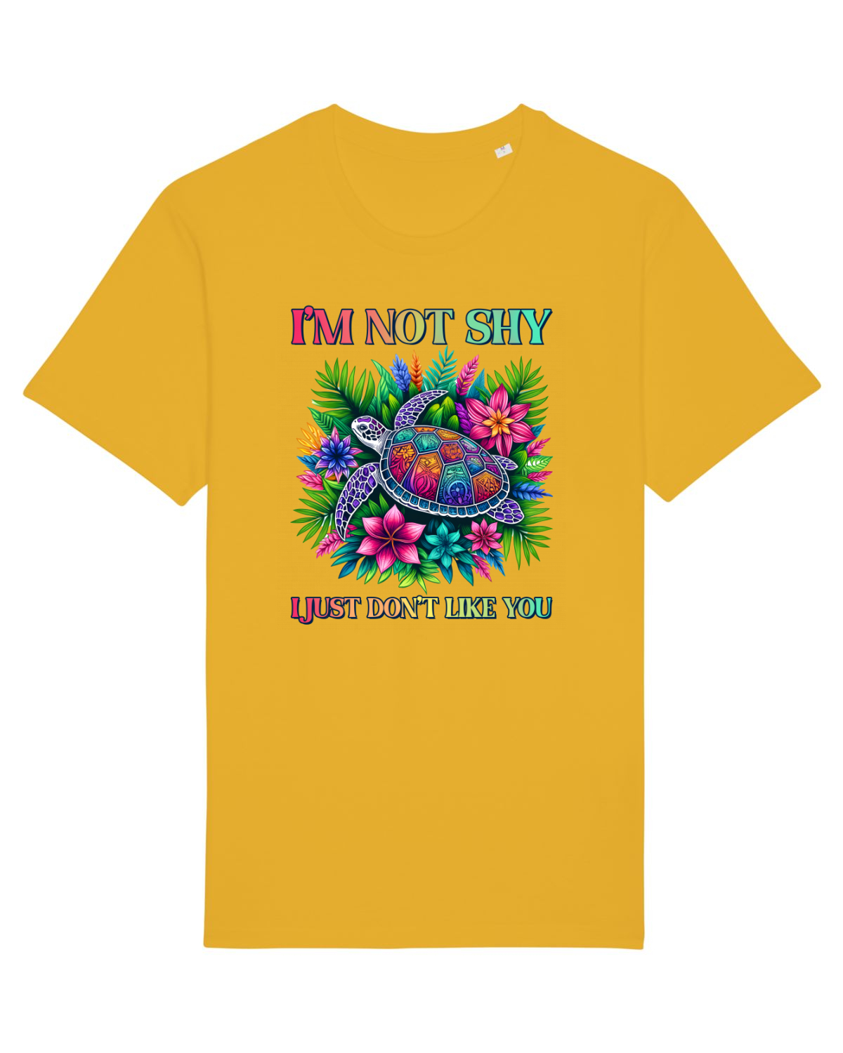 Tricou mânecă scurtă Unisex Rocker Spectra Yellow