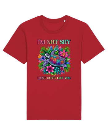 pentru iubitorii de țestoase - I am not shy Red