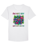 pentru iubitorii de țestoase - I am not shy Tricou mânecă scurtă guler larg Bărbat Skater