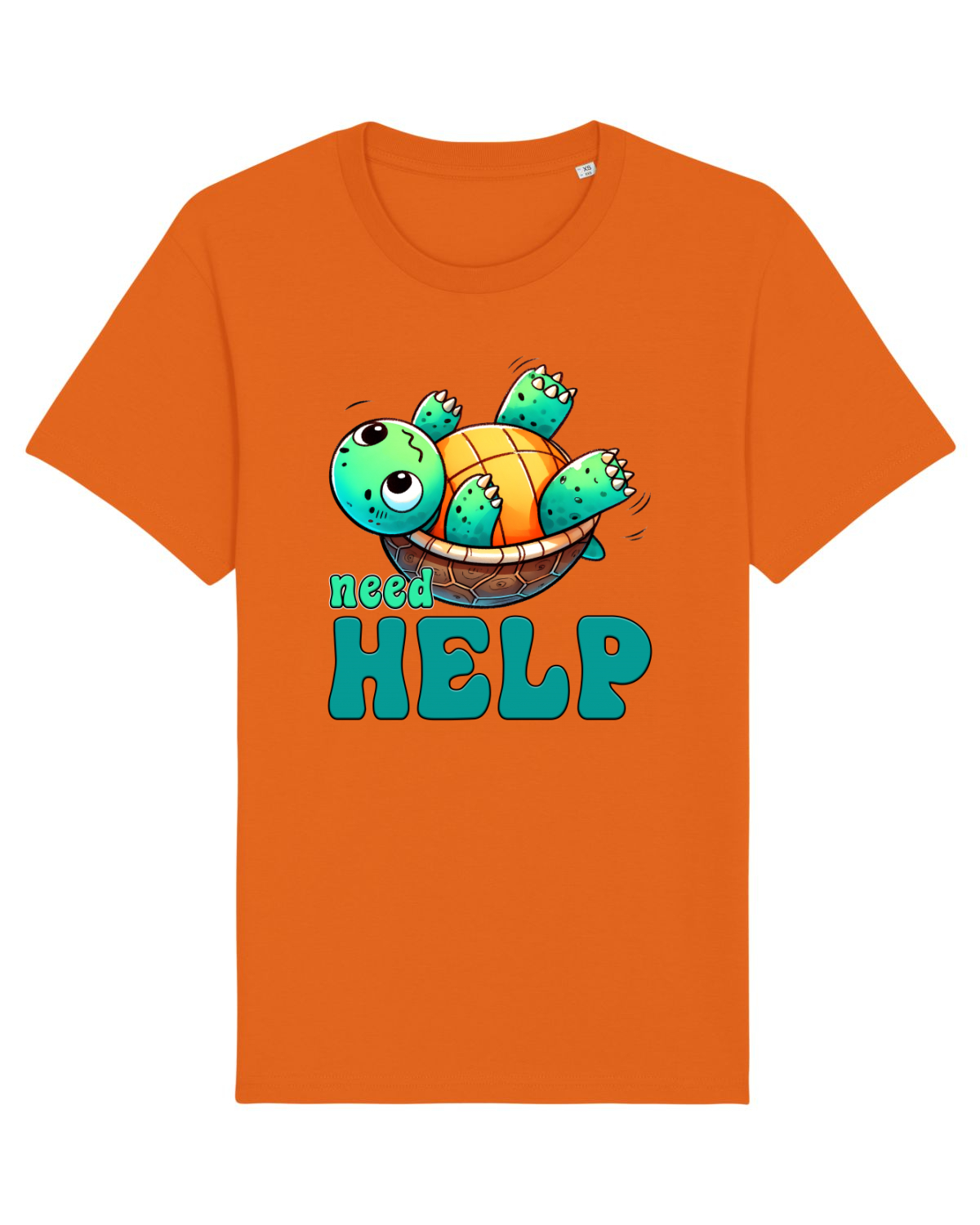 Tricou mânecă scurtă Unisex Rocker Bright Orange