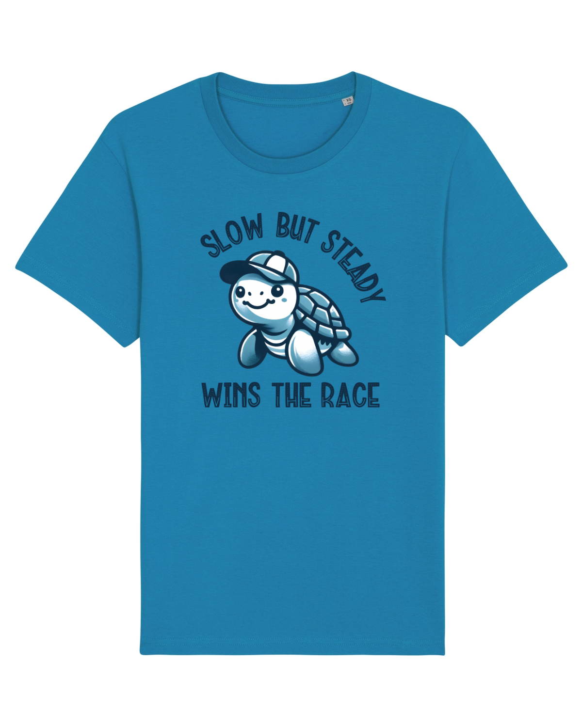 Tricou mânecă scurtă Unisex Rocker Azur