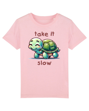 pentru iubitorii de țestoase - Take it slow Cotton Pink