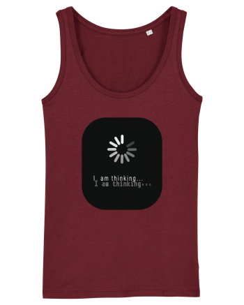 I am Thinking.. Burgundy