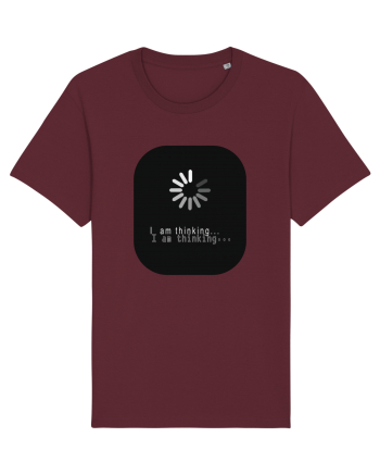 I am Thinking.. Burgundy
