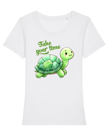 pentru iubitorii de țestoase - Take your time White
