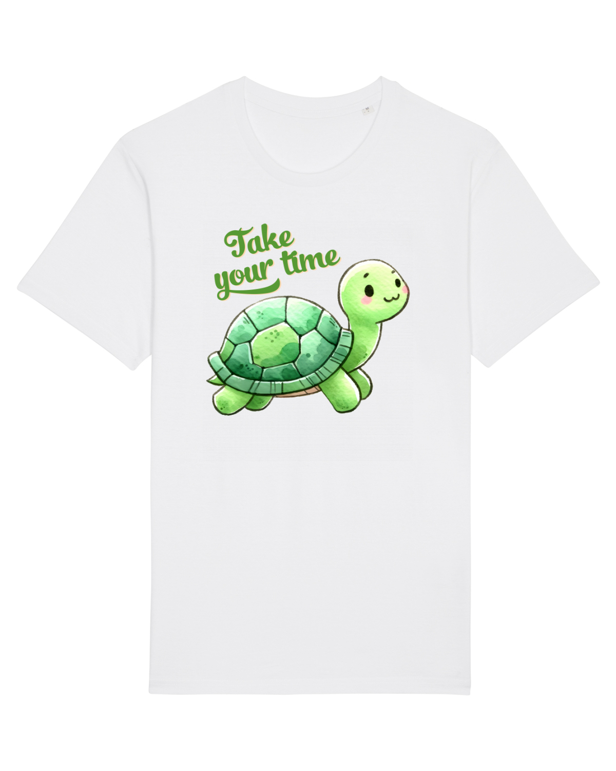 Tricou mânecă scurtă Unisex Rocker White