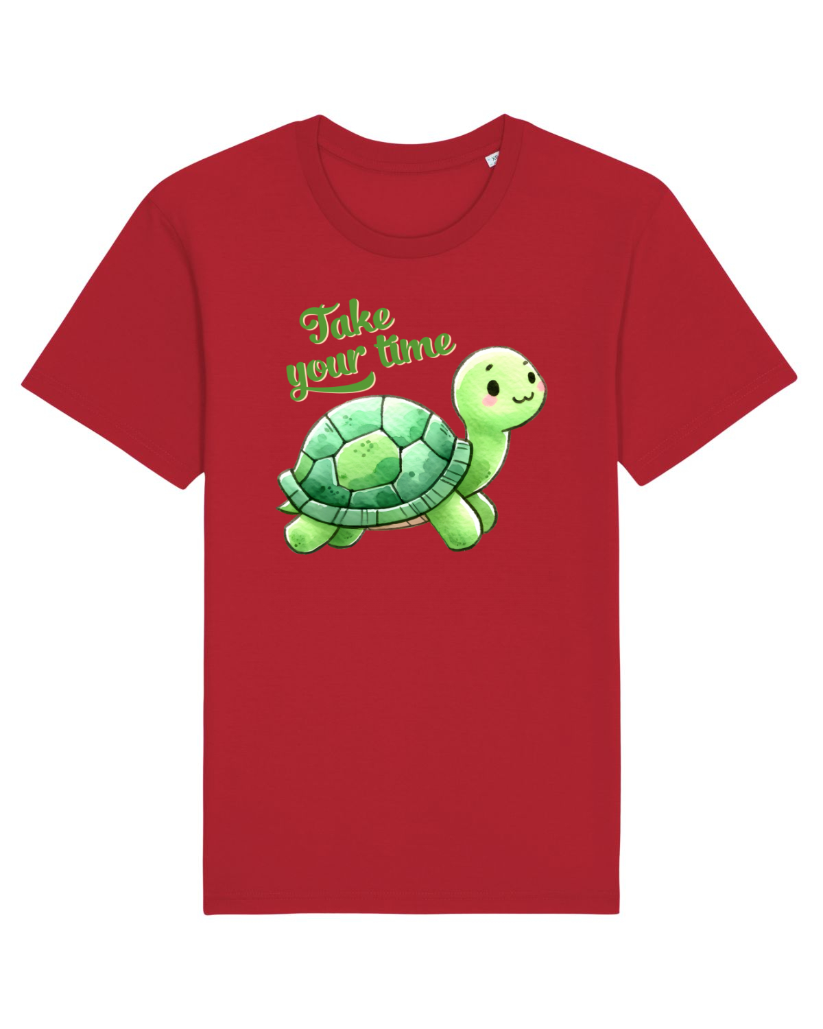 Tricou mânecă scurtă Unisex Rocker Red