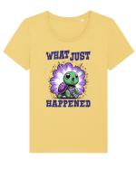 pentru iubitorii de țestoase - What just happened Tricou mânecă scurtă guler larg fitted Damă Expresser