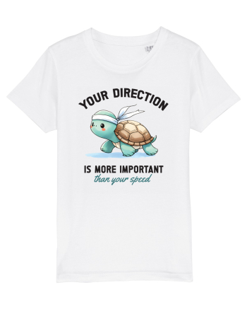 Your direction is more important than your speed White