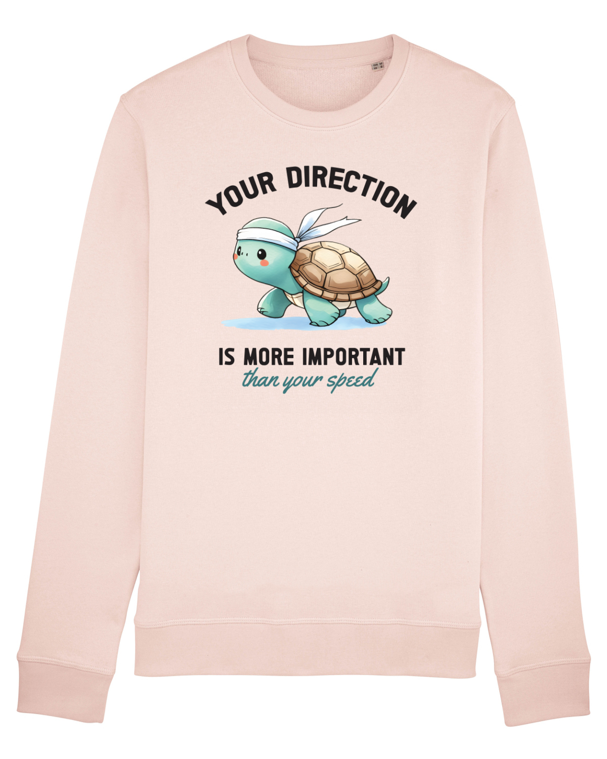 Bluză mânecă lungă Unisex Rise Candy Pink