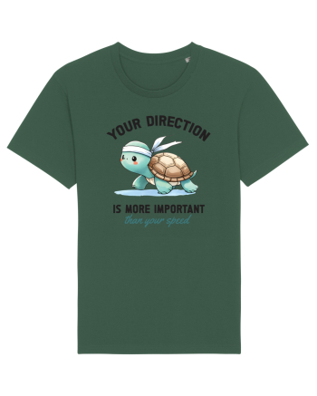 Your direction is more important than your speed Bottle Green