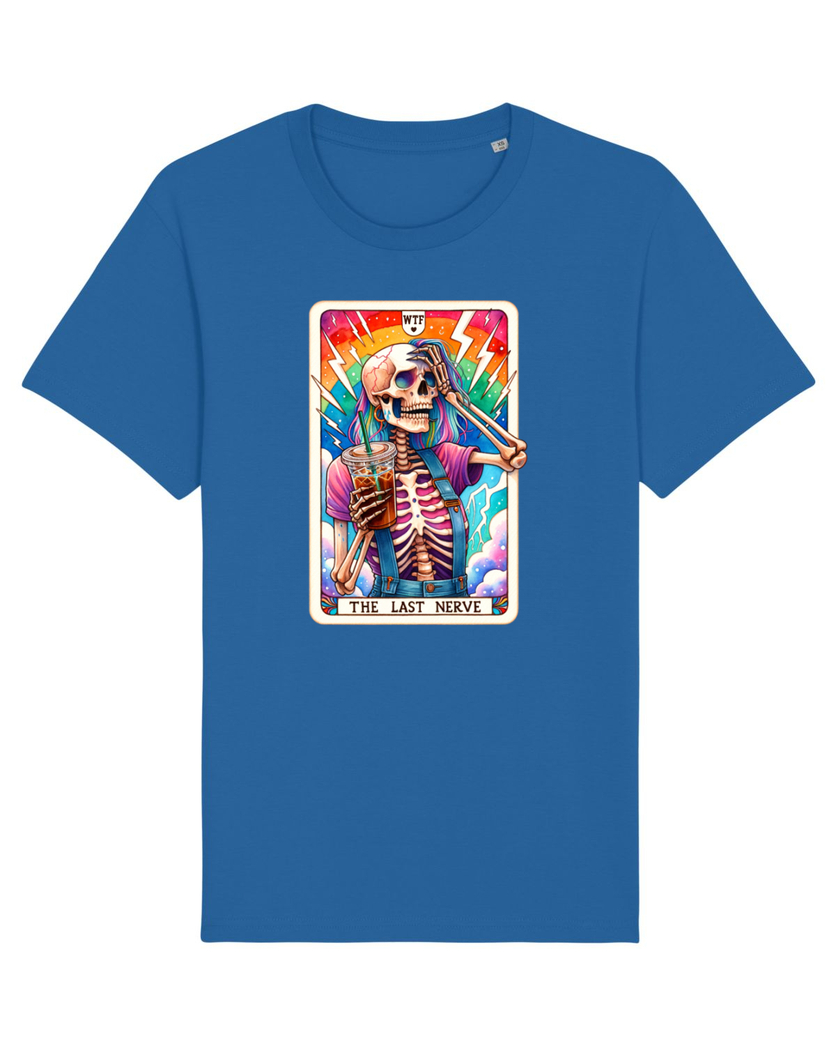 Tricou mânecă scurtă Unisex Rocker Royal Blue