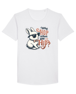 Why Hop Tricou mânecă scurtă guler larg Bărbat Skater