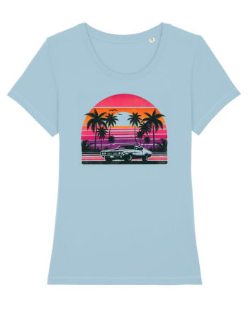 Vintage summer Sky Blue