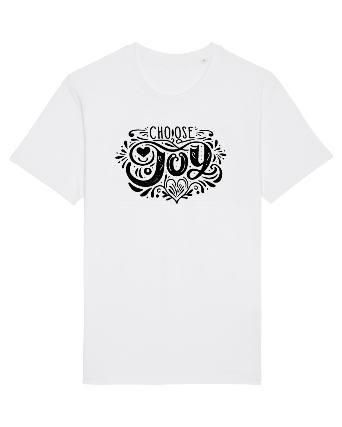 Tricou mânecă scurtă Unisex Rocker White