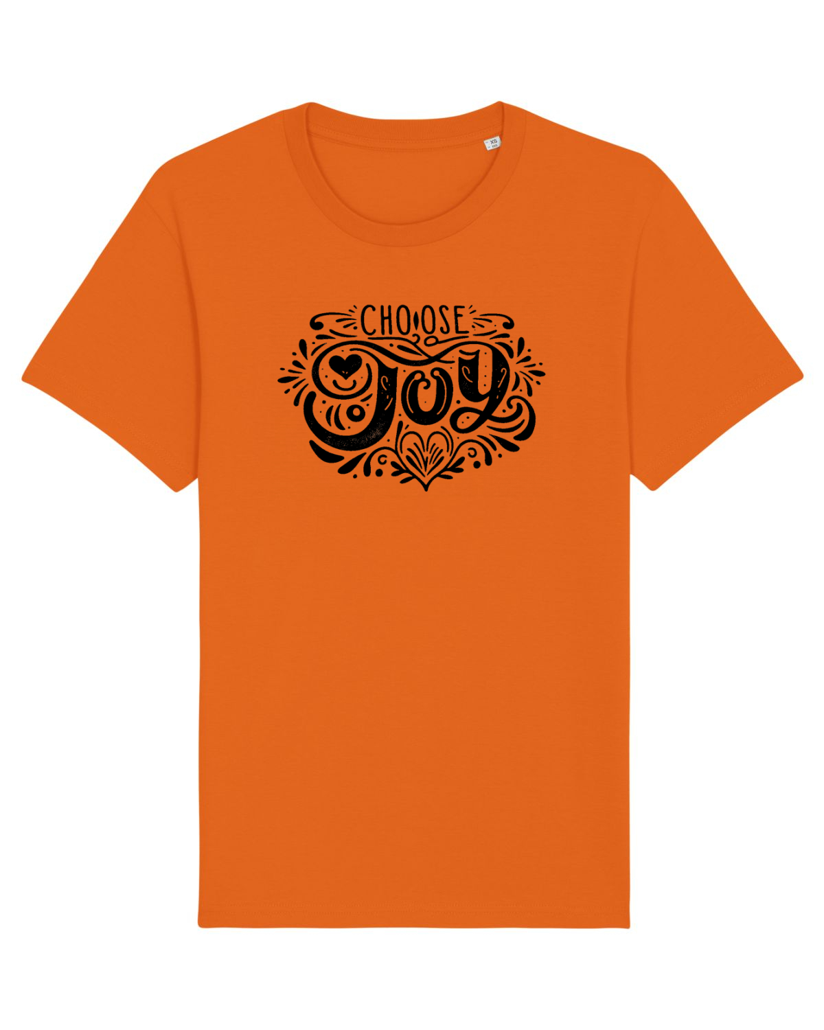 Tricou mânecă scurtă Unisex Rocker Bright Orange