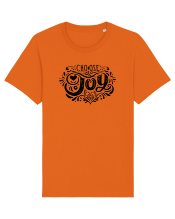 Choose Joy Bright Orange