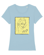 Guess Who? Tricou mânecă scurtă guler larg fitted Damă Expresser