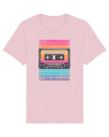 Vintage summer music tape Cotton Pink