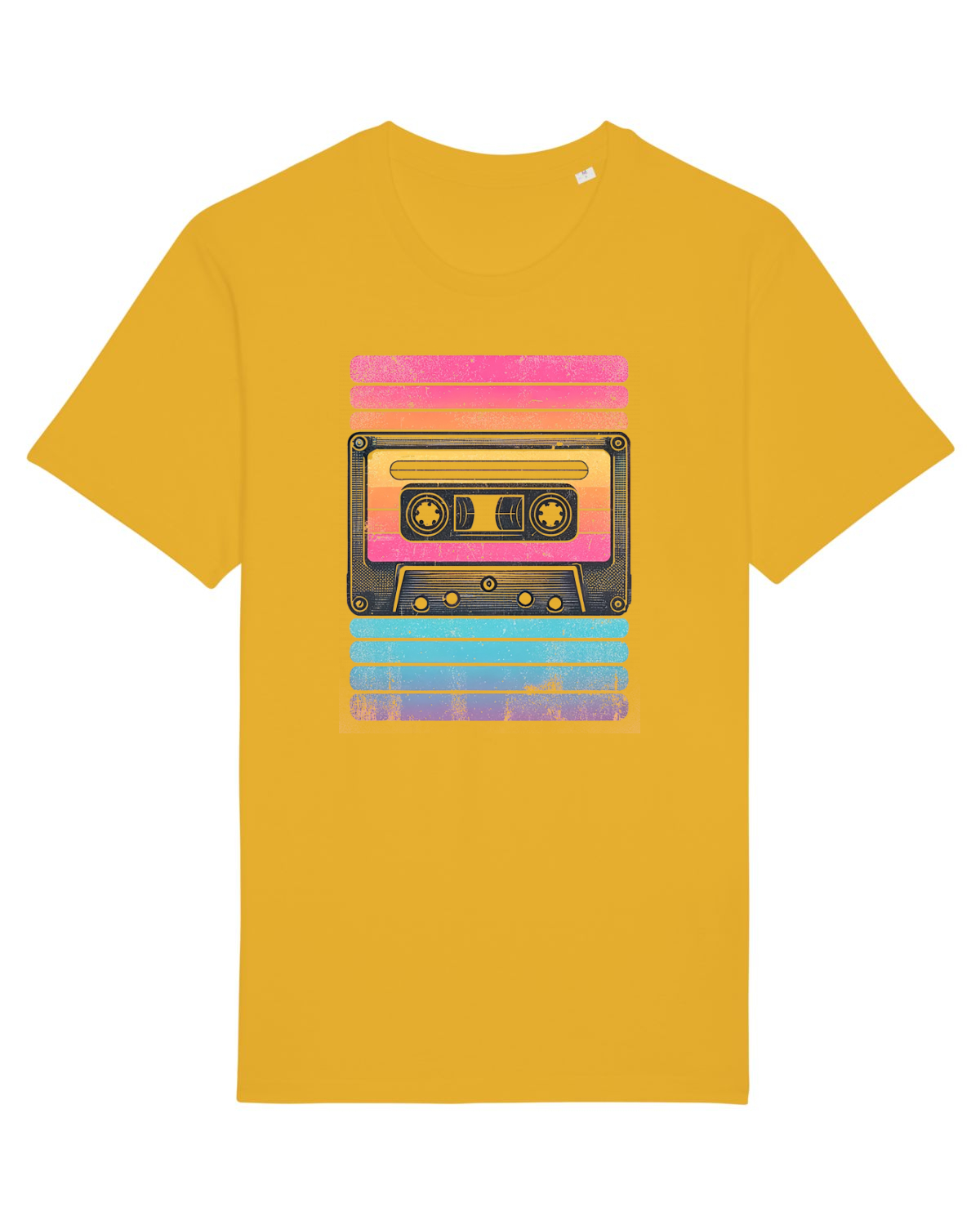 Tricou mânecă scurtă Unisex Rocker Spectra Yellow