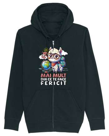 Llama motivational - Fa mai mult din ce te face fericit Black