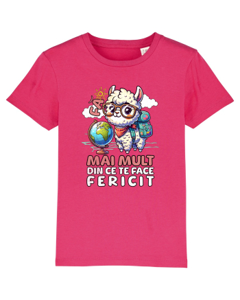 Llama motivational - Fa mai mult din ce te face fericit Raspberry