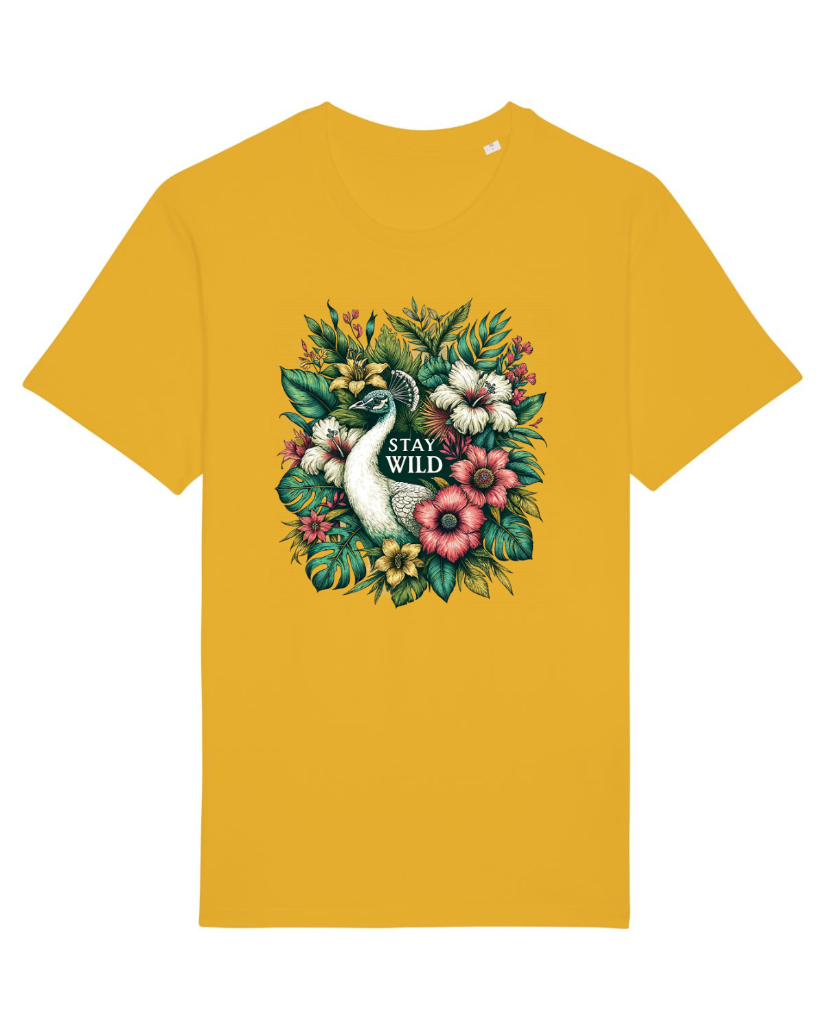 Tricou mânecă scurtă Unisex Rocker Spectra Yellow