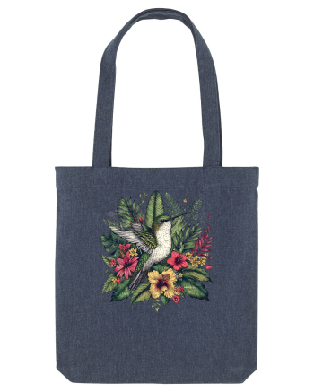 Colibri - flori exotice - 4 Midnight Blue