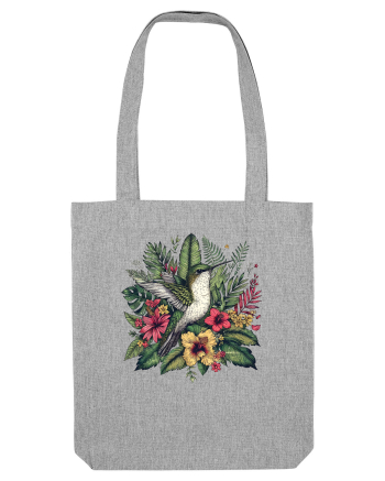Colibri - flori exotice - 4 Heather Grey